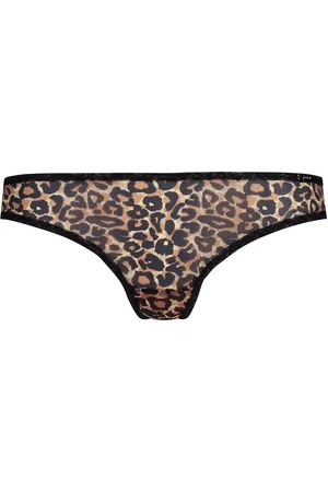 Gossard Imprimé Glossies Leopard ThongXL