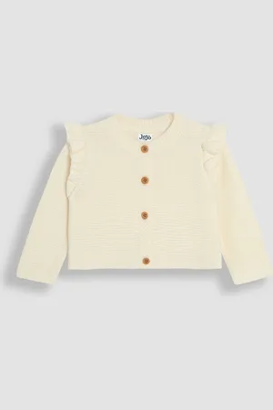 JoJo Maman Bébé Cardigan à épaules volantées8086cm