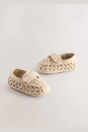 Next Chaussures bébé mocassins tissés (0-24mths)Jusqu