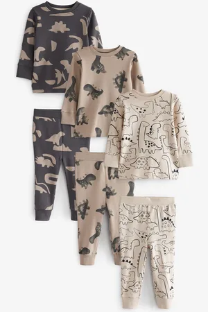 Next 3 Lot Se blottir 100% Cotton Pyjamas (9mths-10yrs)2 - 3 ans (92 - 98cm)