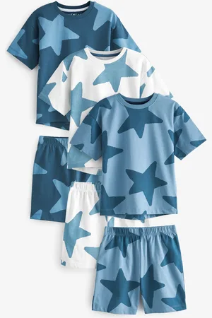 Next 100Pyjama court en coton % 3 Lot (9mths-12yrs)11 - 12 ans (146 - 152cm)