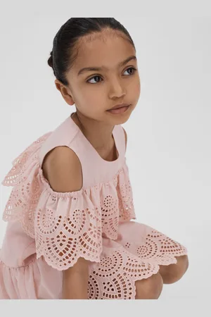 Reiss Jazz - Robe brodée à épaules dénudées11 - 12 ans (146 - 152cm)