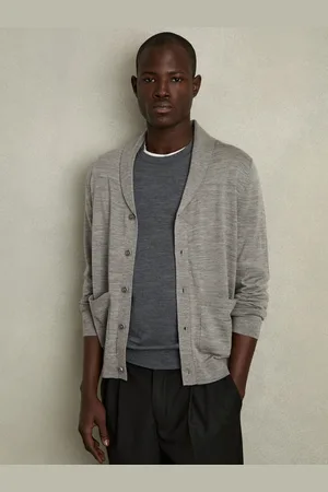 Reiss Shawl en laine mérinos Taunton - Col CardiganXL