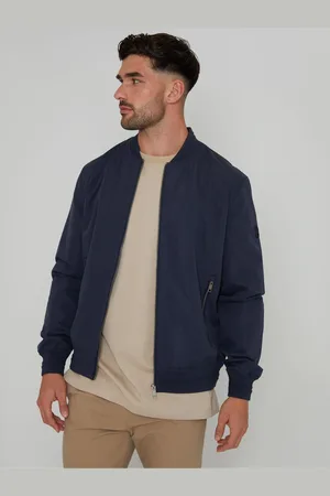 Threadbare Veste bomber classique imperméable de S