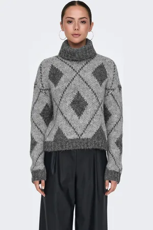 JDY Long Sleeve Jacquard Knitted Jumper38