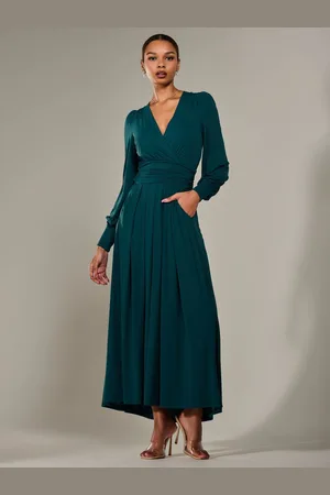 Jolie Moi Long Sleeve Supersoft Jersey Maxi Dress
