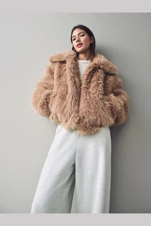 Next Fur Bomber JacketL
