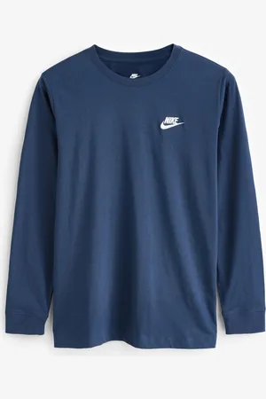 Nike Futura Logo Long Sleeve 100% Cotton T-Shirt12 - 13 ans (152 - 158cm)