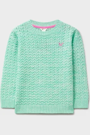 J.Crew Pull Company en maille torsadée128134cm