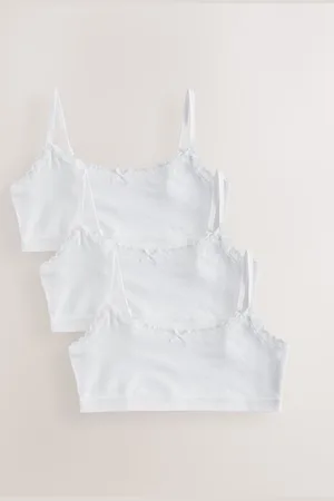 Next Strappy Raccourci Hauts 3 Lot (5-16ans)122128cm
