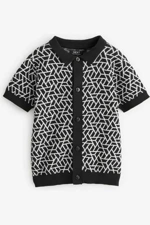 Next Boutonné Knitted Manches courtes 100% Cotton Polos (3mths-7yrs)5 - 6 ans (110 - 116cm)