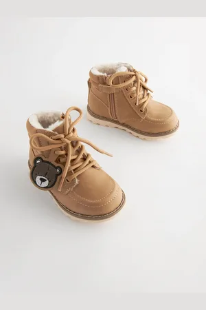 Next Bear Tablier Front Boots With Zip Fastening