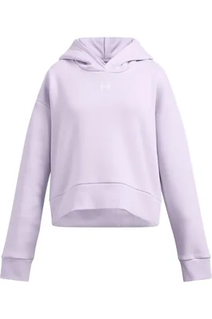 Under Armour Sweat à capuche Rival court en polaire5 - 6 ans (110 - 116cm)