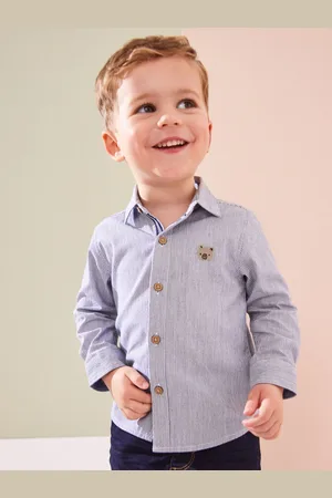 Next Chemise Oxford à manches longues (3mths-7yrs)9 - Mois 12 (74 - 80cm)
