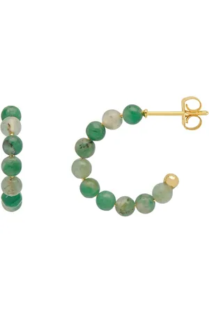 ESTELLA BARTLETT Agate Amelia Hoop Earringsun
