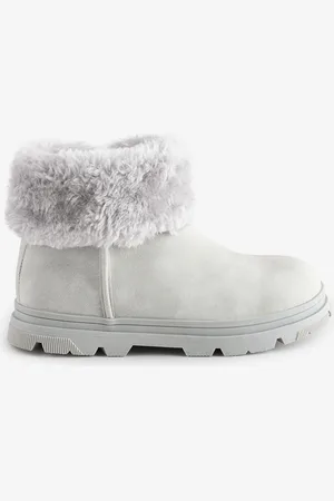 Schuh Bottes à revers en fourrure de cerisier