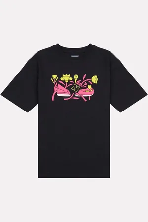 New Balance Filles 100% Coton CDL Fleuri Graphic T-shirt10 - 11 ans (140 - 146cm)