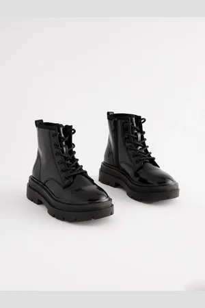 Next À lacets Chunky Ankle Bottes