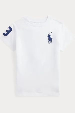 Ralph Lauren Boys Big Pony 100% Cotton Jersey T-Shirt5 ans (110cm)