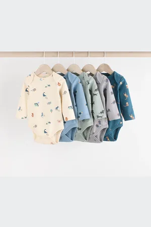 Next Baby 100% Cotton Bodysuits9 - Mois 12 (74 - 80cm)