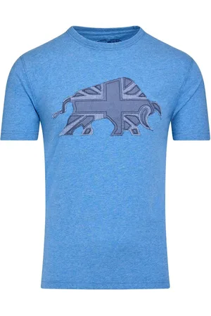 Raging Bull Blue Union Jack T-ShirtXXL
