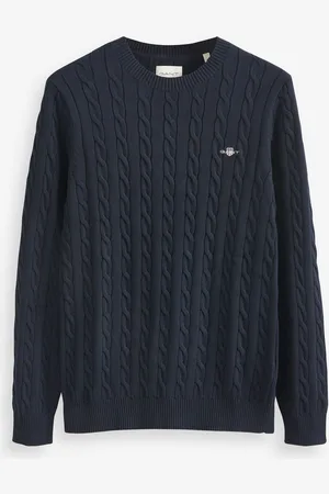 GANT 100% Cotton Cable Crew Neck JumperXL