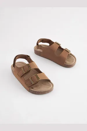Next Sandales à fermeture tactile avec assise en liège
