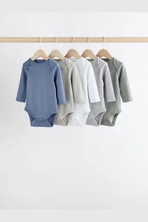 Next 100% coton Manches longues Body 5 LotJusqu