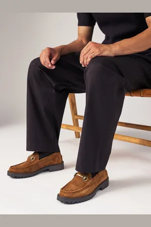 Next Chunky Suede Snaffle Mocassins