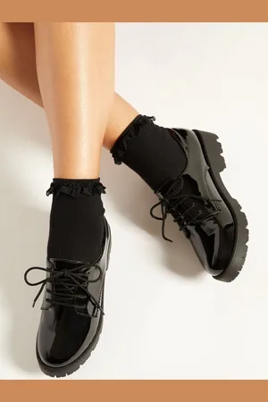 Lipsy London Clean À lacets Chunky Brogue Chaussures d