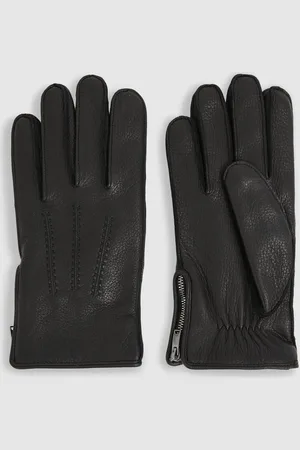 Reiss Iowa - Gants en cuir à fermeture éclairS