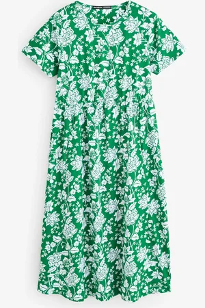Threadbare 100{Peignoir mi-long à smocks en coton42