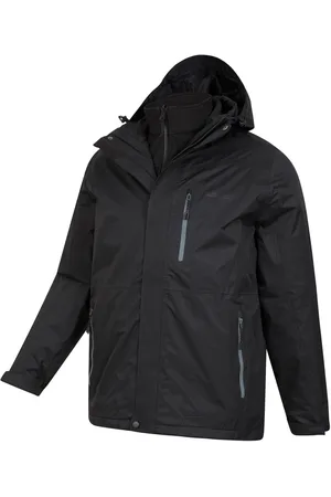 Mountain Warehouse Veste imperméable Bracken Extreme 3 en 1 pour hommeXS