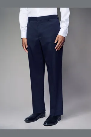 Next Straight Fit Wool Blend Rayure Pantalon de costume38W x 33L (UK 38 L)