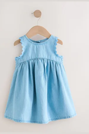 Next Ric Rac 100% Cotton Sleeveless Summer Dress (3mths-8yrs)6 - Mois 9 (68 - 74cm)