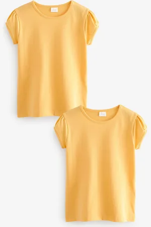 Next T-shirt à manches bouffantes en coton 100% 2 Pack (3-16ans)3 ans (98cm)