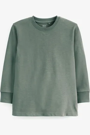 Next Long Sleeve Cosy 100% Cotton T-Shirt (3-16yrs)8 ans (128 cm)