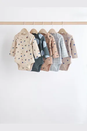 Next Bodys à manches longues pour bébés 5 Pack2 - 3 ans (92 - 98cm)