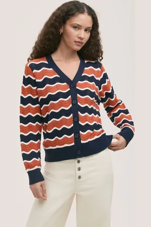 Finery London Kate Cardigan rayé à manches longues38