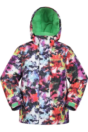 Mountain Warehouse Kids Mogal Printed Fleece Lined Snow Ski Jacket9 - 10 ans (134 - 140cm)