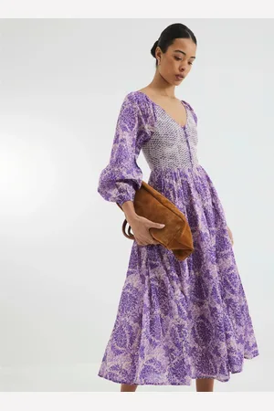 River Island Robe longue imprimée Col en V40