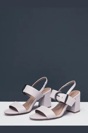 Next Forever Comfort Premium Leather With Motionflex Buckle Block Heel Slingback Sandals4