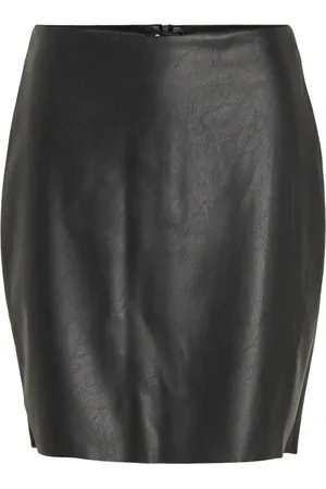 VILA Minijupe en faux cuir42