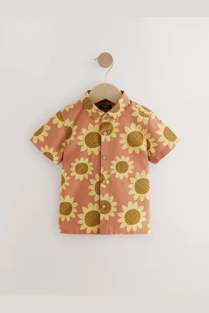 Next Chemises Manchester imprimées All Over Sunflower Imprimé (3mois -7ans)8086cm