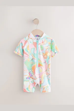 Next Maillot de bain Sunsafe à manches volantées (3mths-10yrs)4 ans (104cm)