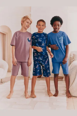 Next 100Pyjama court en coton % 3 Lot (3-16ans)116122cm