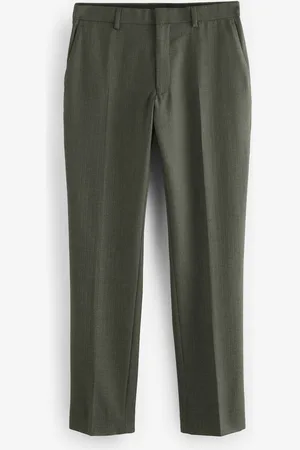 Next Pantalon de costume en laine texturée34W x 33L (UK 34 L)