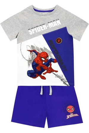 Character Spider-Man Ensemble T-shirt et Short3 - 4 ans (98 - 104cm)