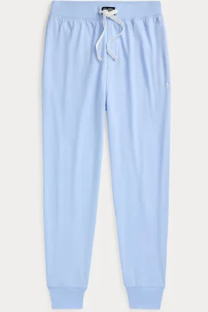 Ralph Lauren Blue 100% Cotton Jersey Stretch JoggersXXL