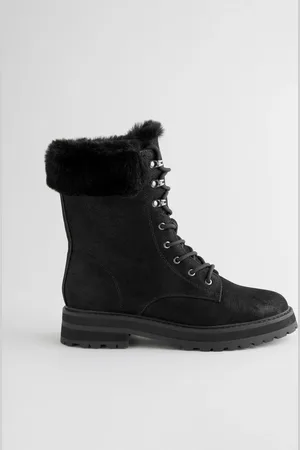 Next Forever Comfort Faux Fur Col À lacets Bottes